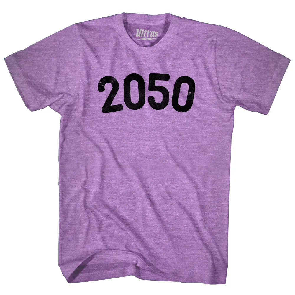 2050 Year Celebration Adult Tri-Blend T-shirt