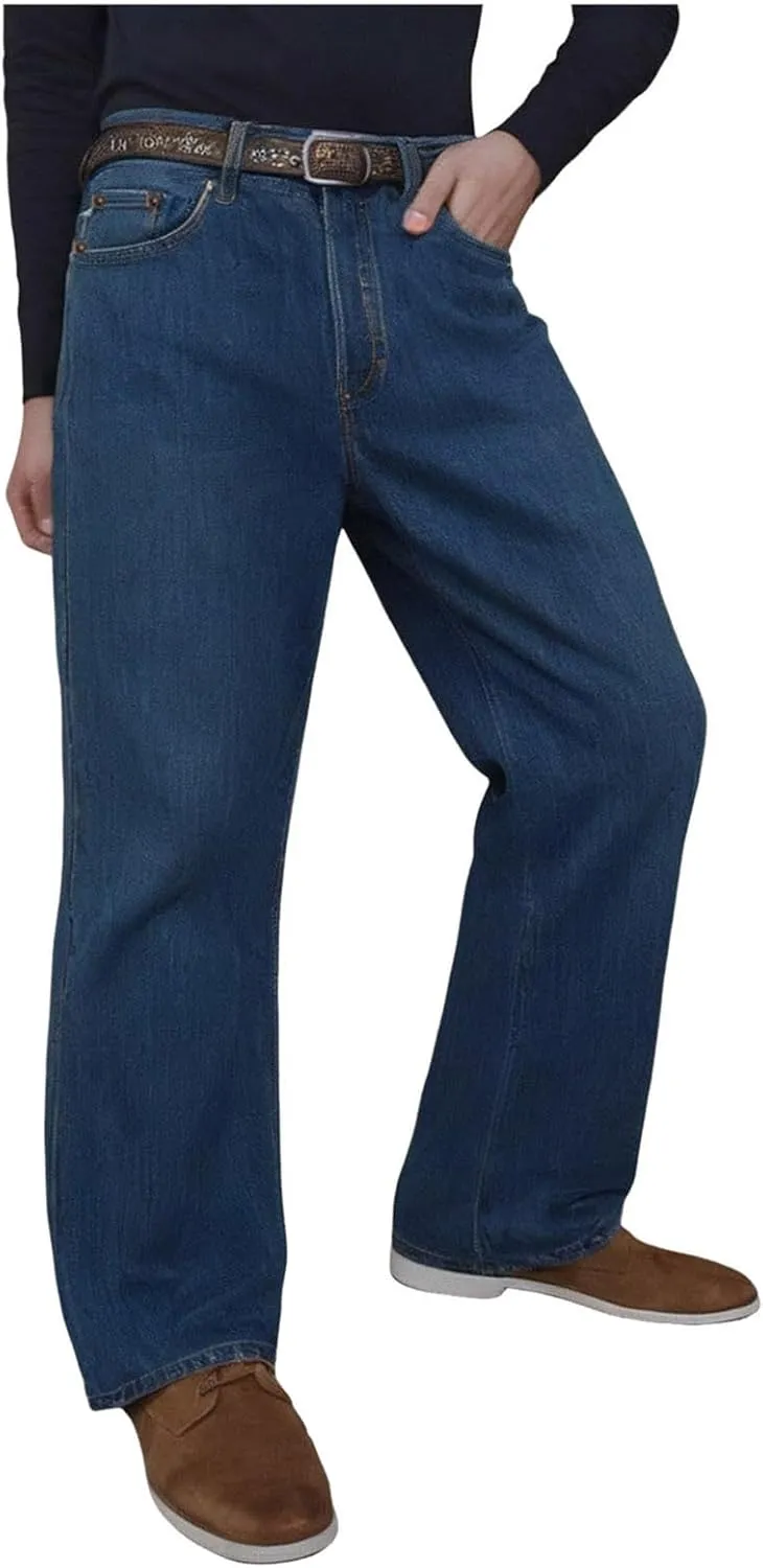 Baggy Jeans for Men Casual Straight Leg Relaxed Fit Jeans Y2K Hip Hop Harajuku Denim Pants Vintage Streetwear Jeans