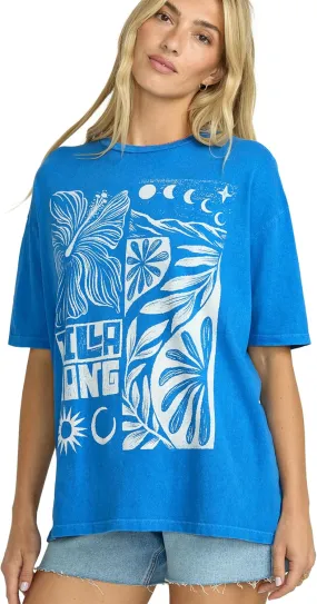 Billabong Women's Super Soft Cotton Knit Jersey Tee Short Sleeve T-Shirt (XS-XL)