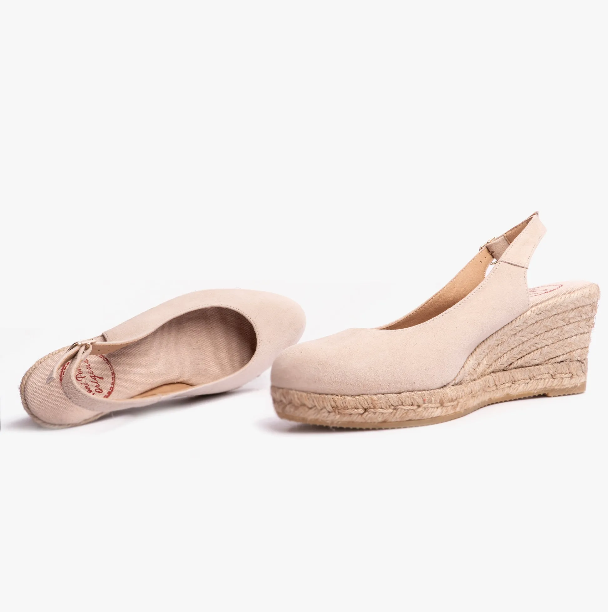 BREMEN Womens Espadrilles Stone