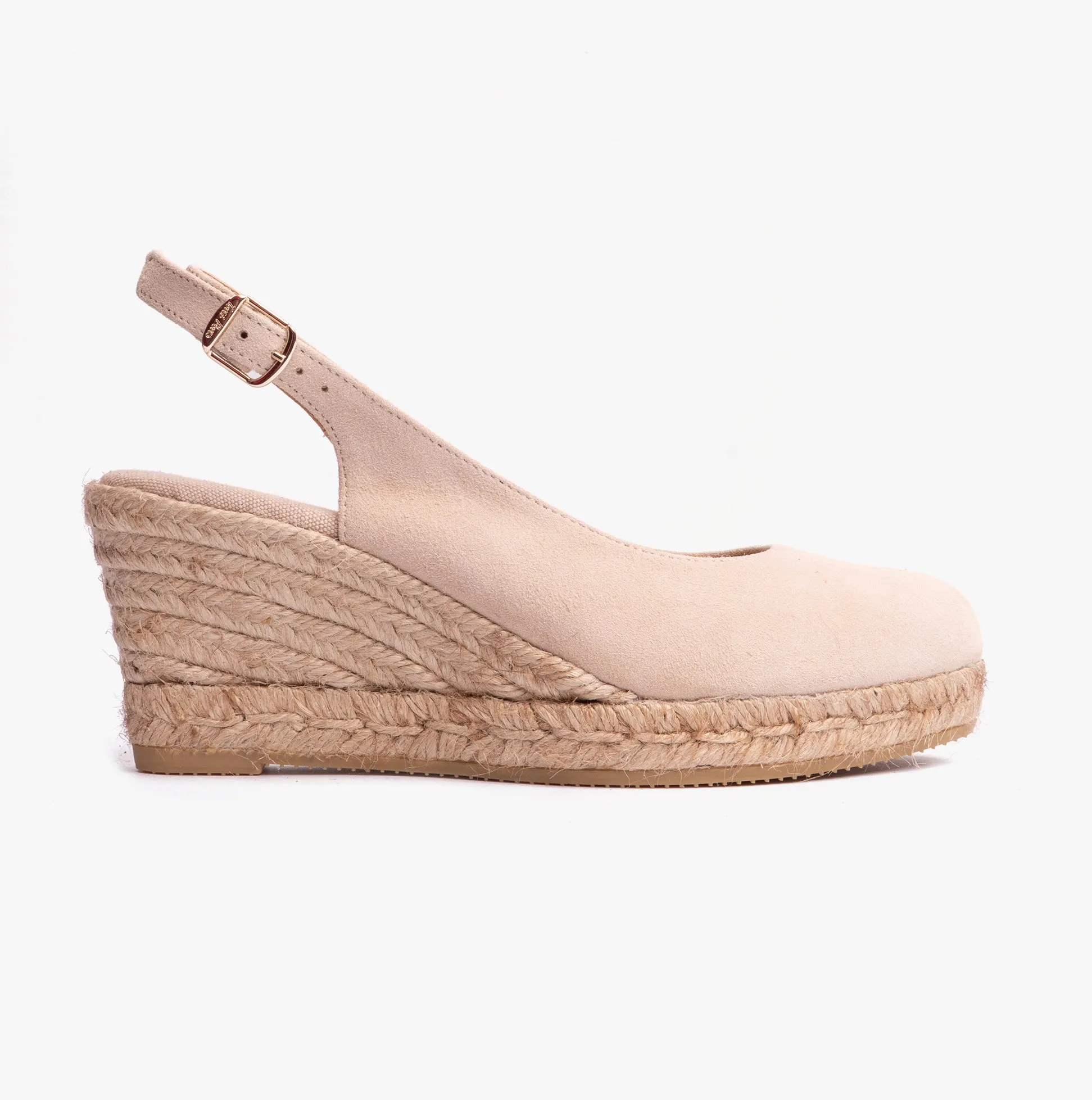 BREMEN Womens Espadrilles Stone