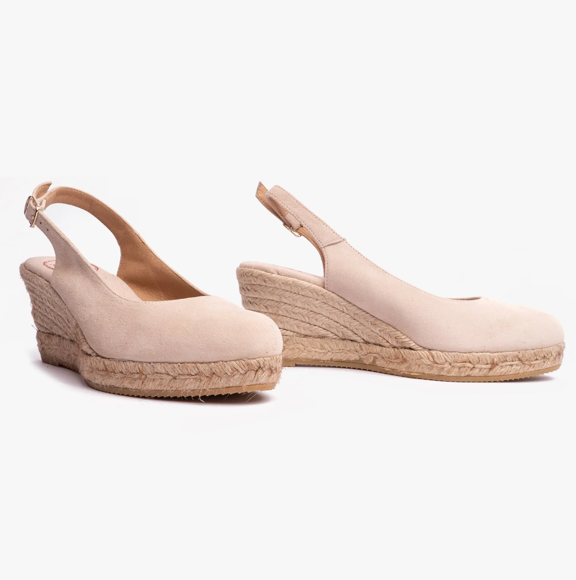 BREMEN Womens Espadrilles Stone