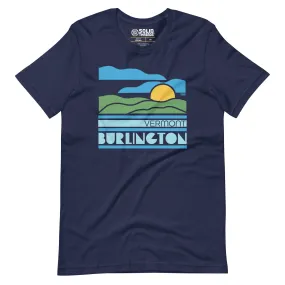 Burlington, VT Sunset Soft Style T-Shirt