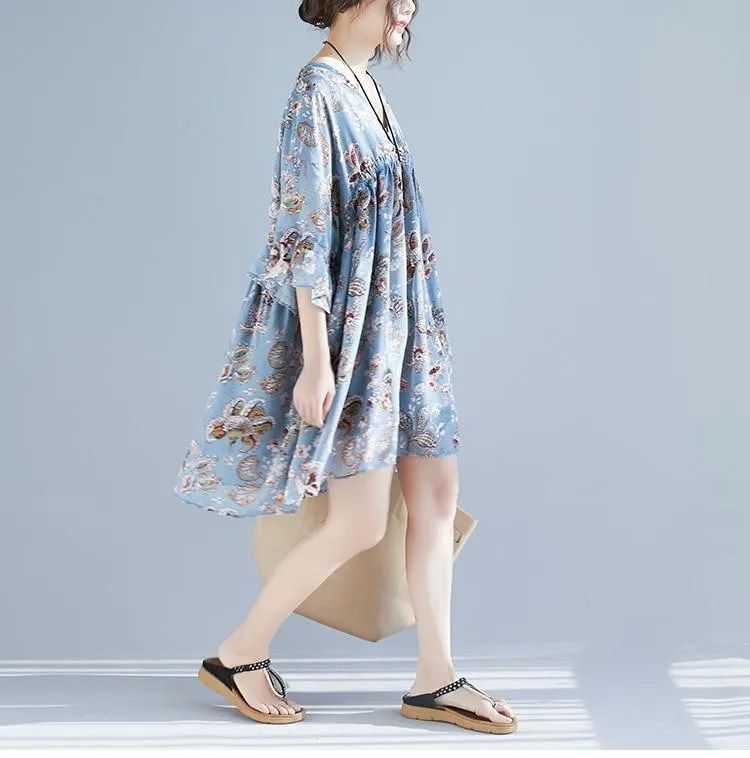 Butterfly Sleeve Chiffon Top