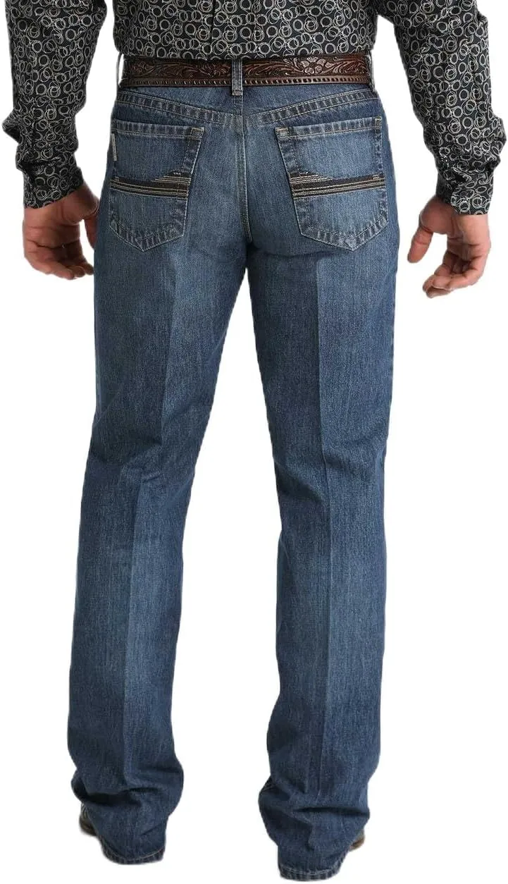 Cinch Grant Relaxed Fit Medium Stone - Mens Jeans Brown