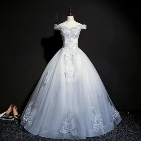 Elegant Evening Wedding Dress