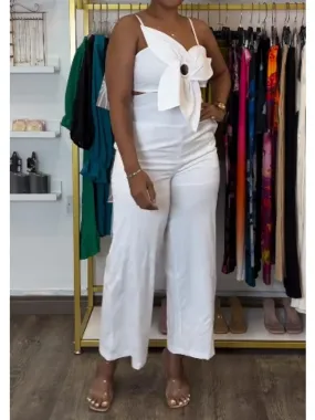 Elegant Flower Jumpsuit