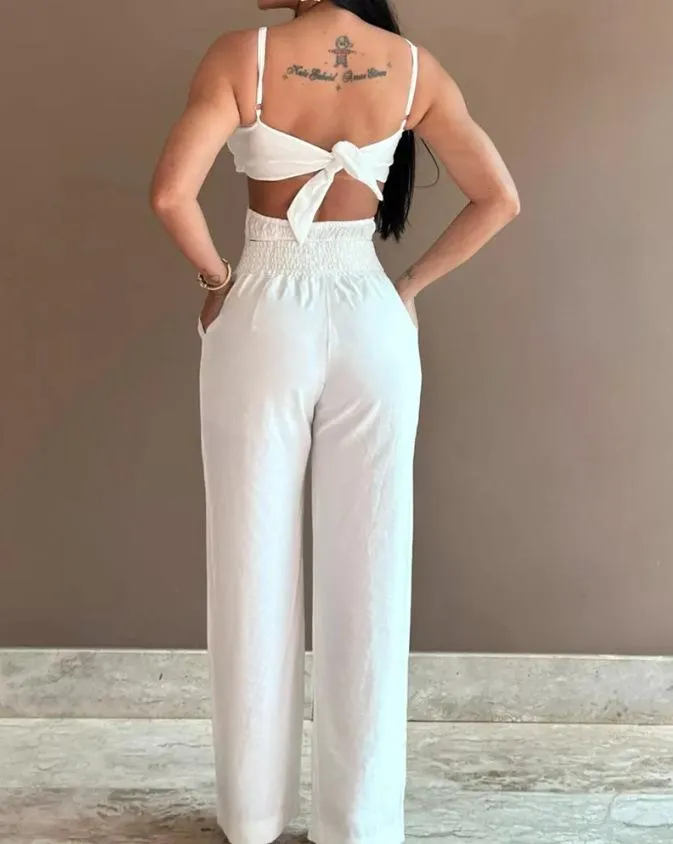 Elegant Flower Jumpsuit