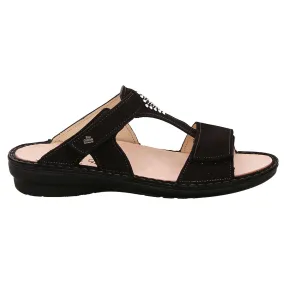 Finn Comfort Verin Nubuck Leather Women's Slip-On Sandals