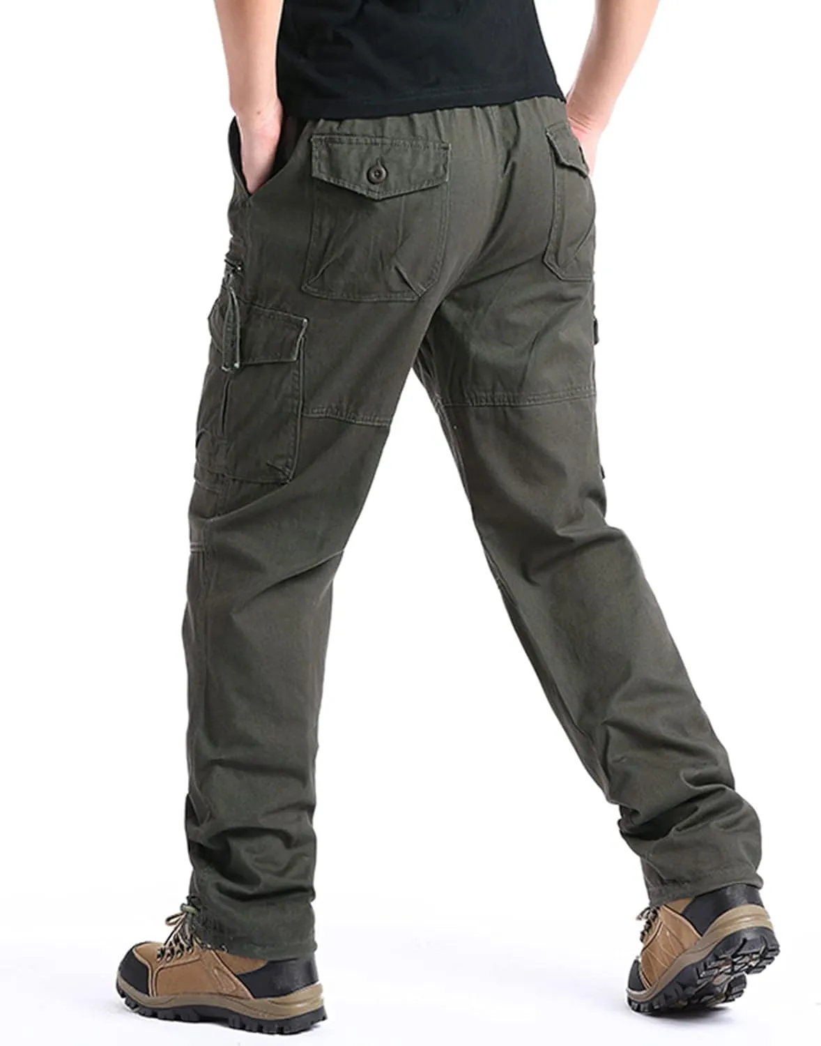 GIERIDUC Men's Wide Leg Flare Sweatpants Wide Leg Corduroy Pants for Men Running Tights with Pocket Breathable Workout Pants