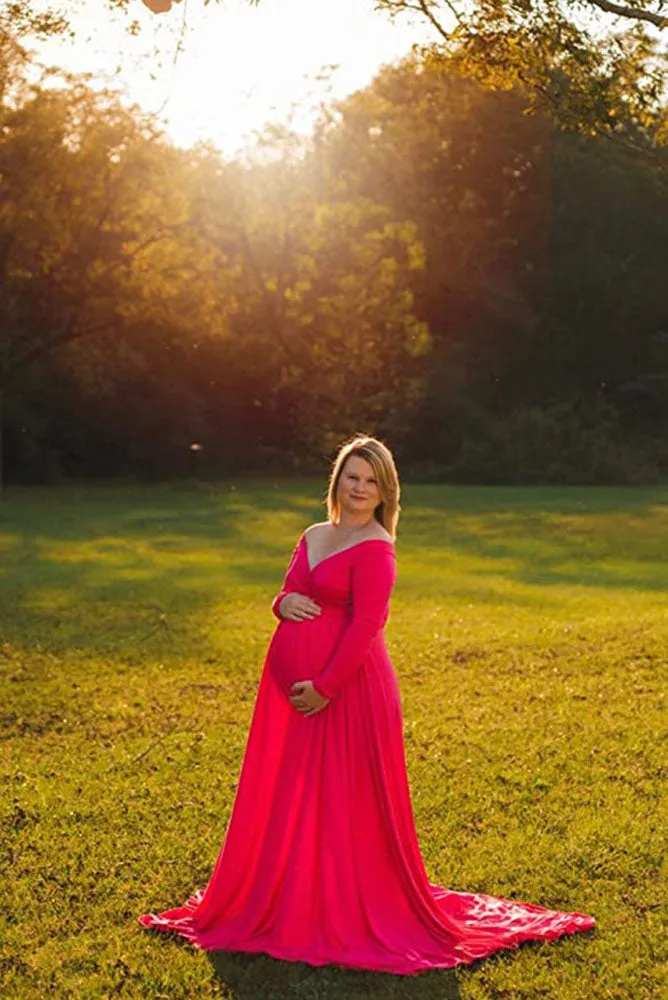 Grace Elegant Maternity Gown