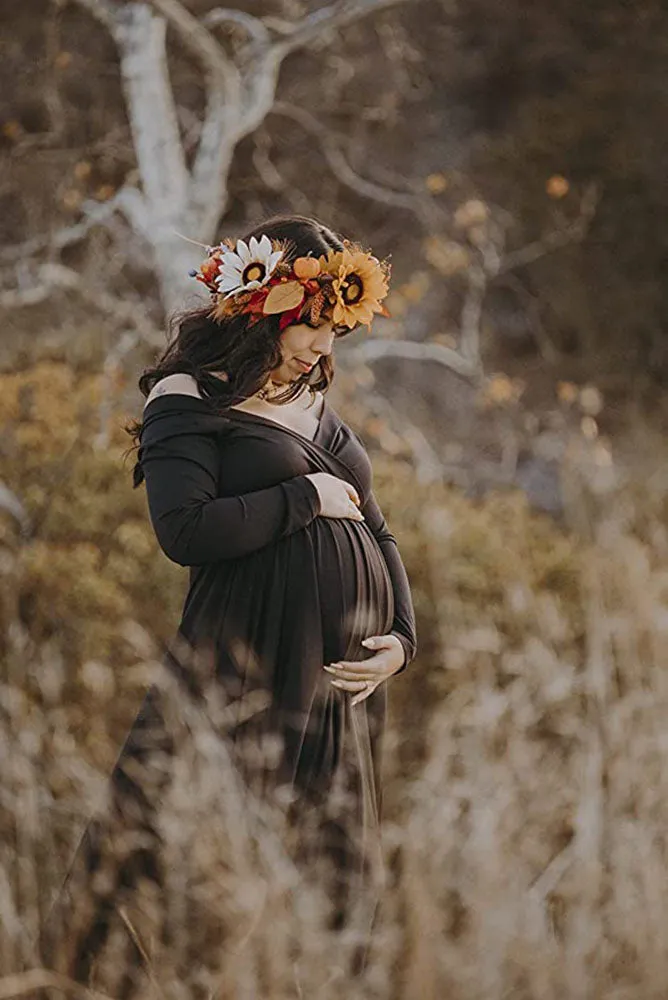 Grace Elegant Maternity Gown