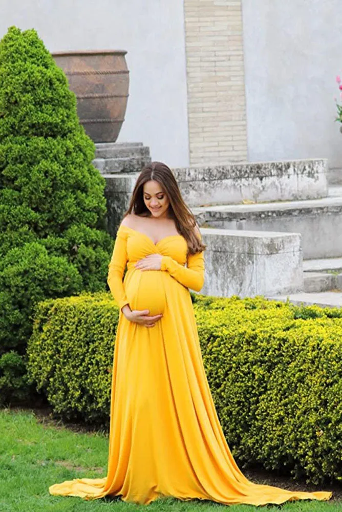 Grace Elegant Maternity Gown