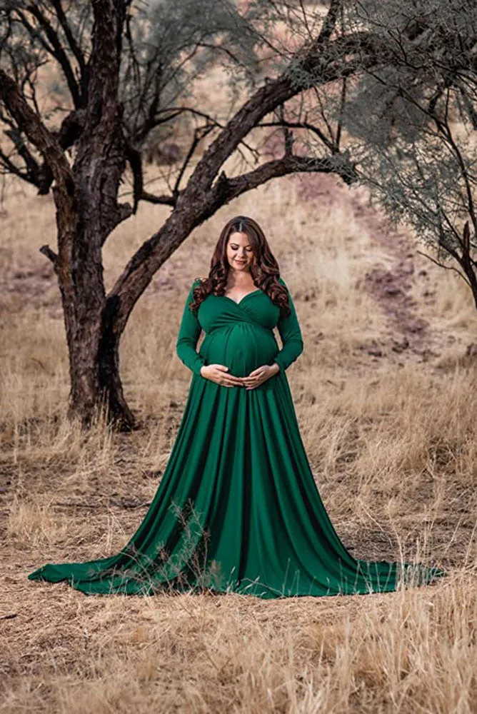 Grace Elegant Maternity Gown