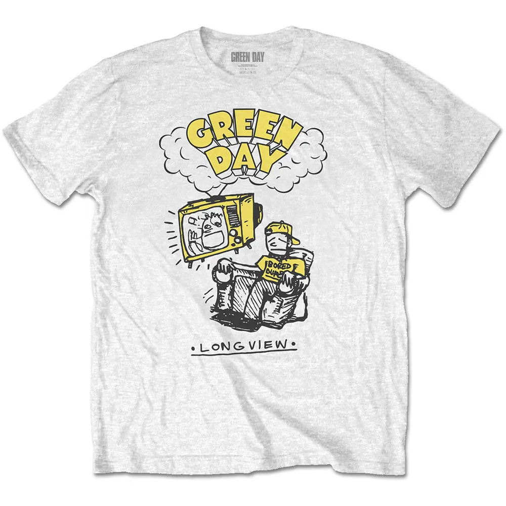 Green Day | Official Band T-Shirt | Longview Doodle