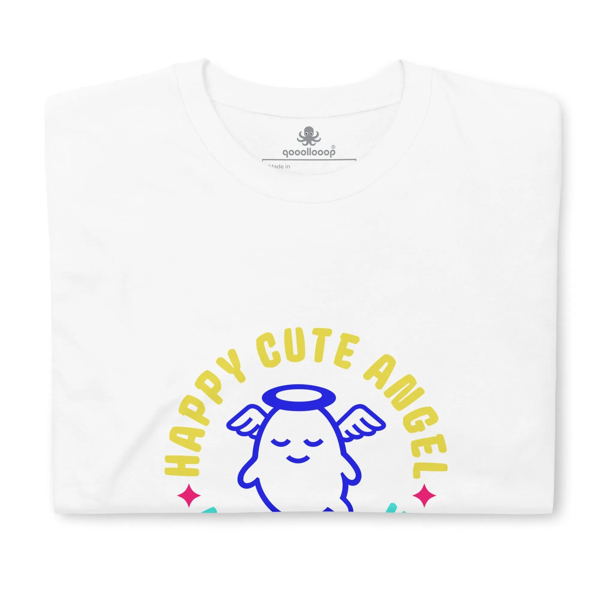 Happy Cute Angel | Unisex Soft Style T-Shirt
