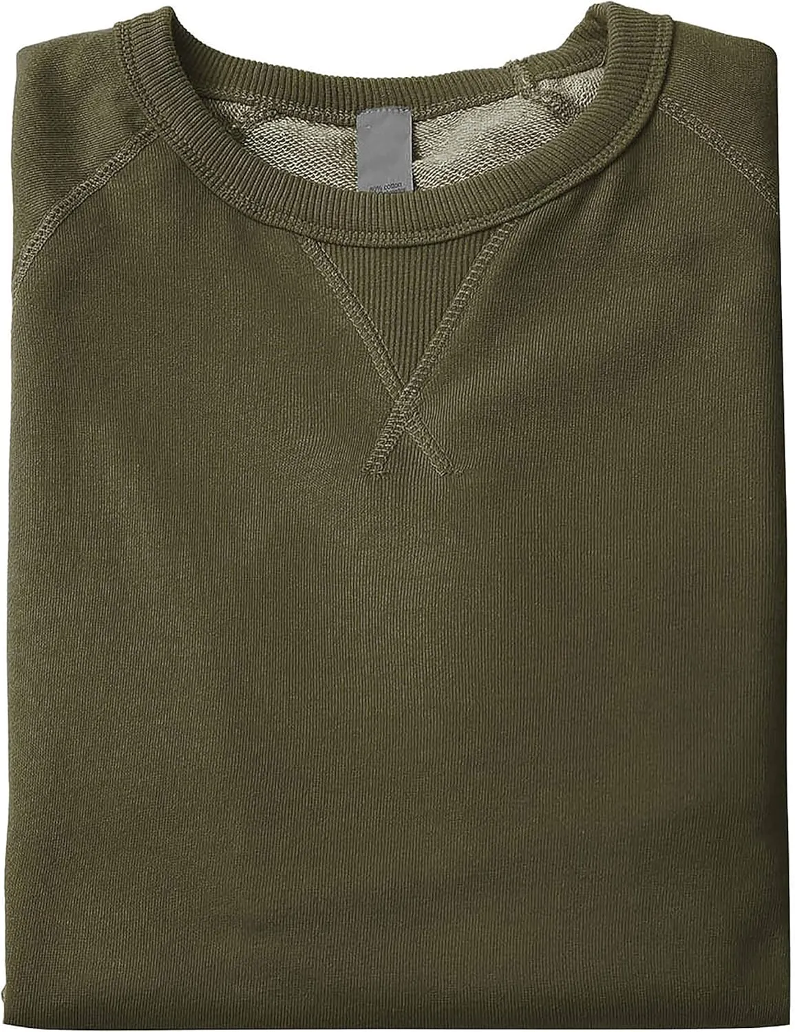 Hat and Beyond Mens French Terry Crewneck Sweatshirt Lightweight Fleece Pullover Sweater