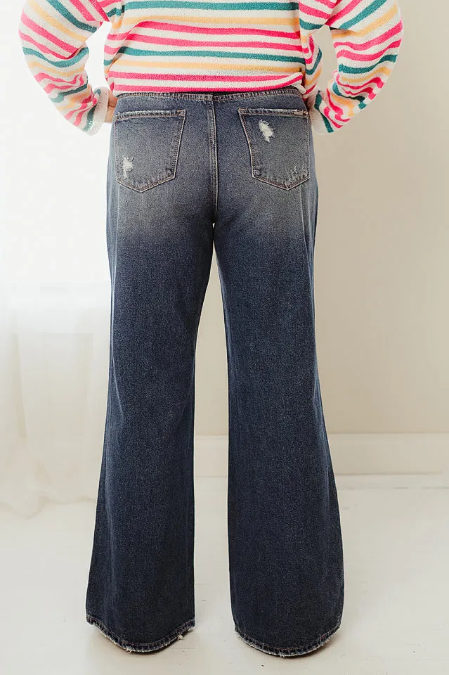 High Rise Relaxed Boot Cut
