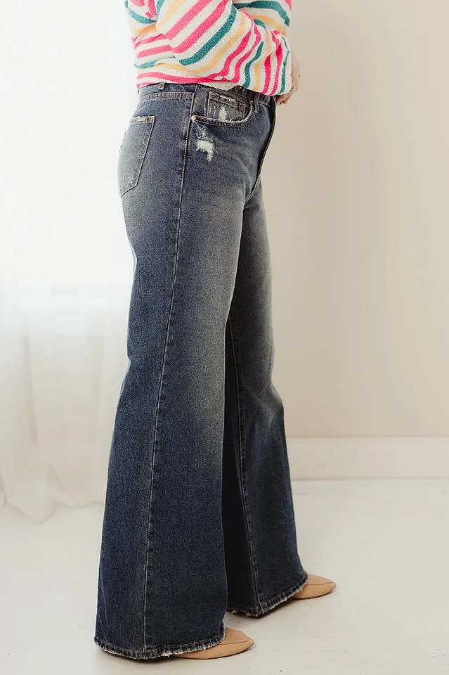 High Rise Relaxed Boot Cut
