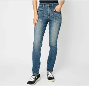 Judy Blue HW Classic Relaxed Dark Wash Jean
