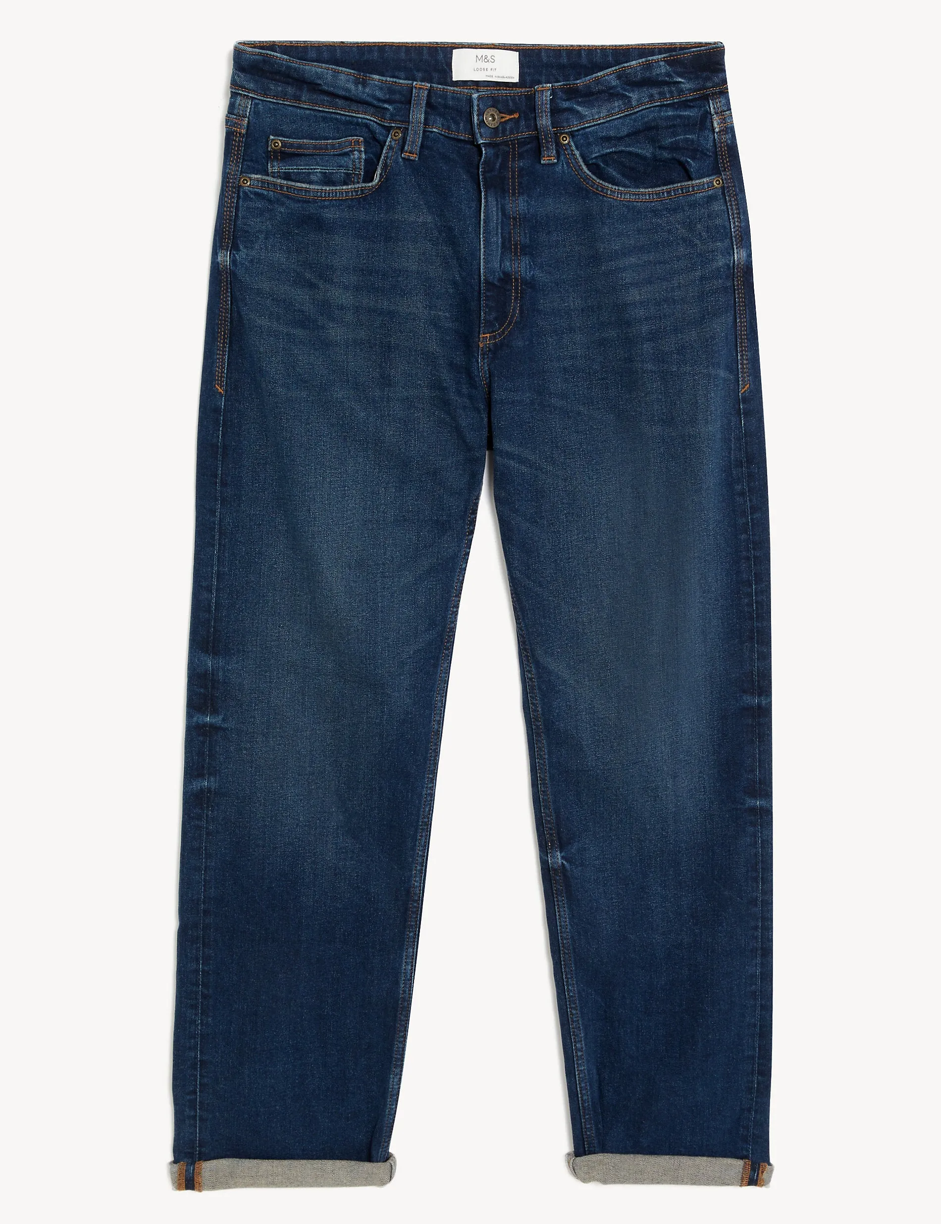 Marks & Spencer Vintage Relaxed Jeans in Indigo