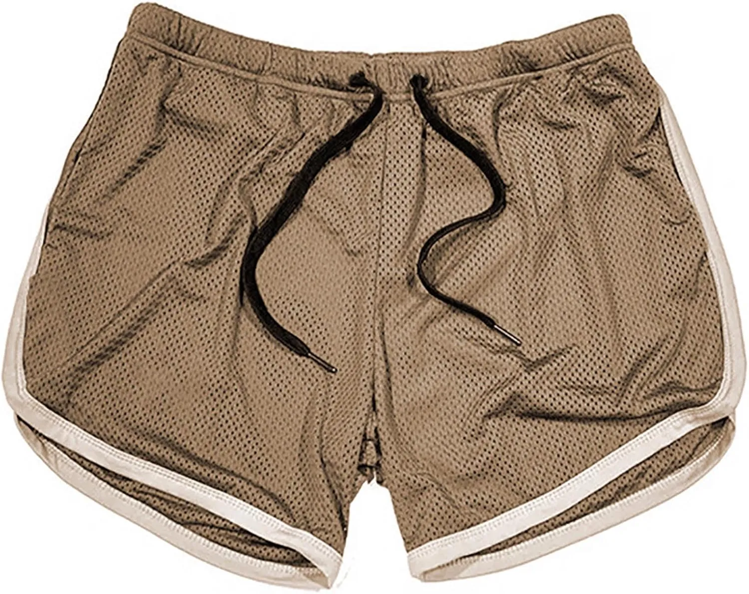 Men's 3 Inch Running Shorts Workout Gym Athletic Quick Dry Lightweight Breathable Sports Bodybuilding Shorts