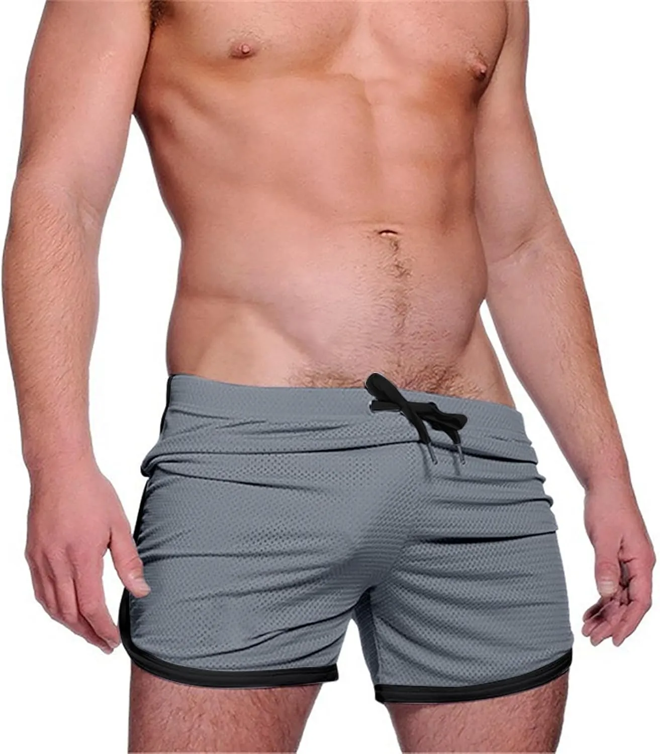 Men's 3 Inch Running Shorts Workout Gym Athletic Quick Dry Lightweight Breathable Sports Bodybuilding Shorts