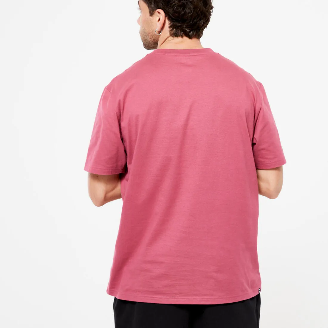 Men's Fitness T-Shirt 500 Essentials - Ice