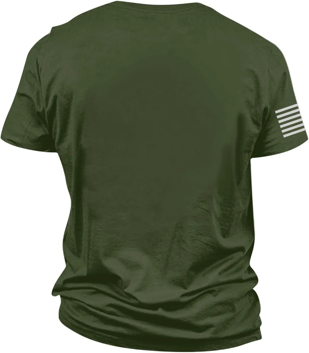 Men's Shirt Sleeve 1776 USA Flag Graphic Dry Fit Cotton Breathable T-Shirts American Shirts