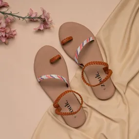 Palolem Wave Brown Braided Sandal