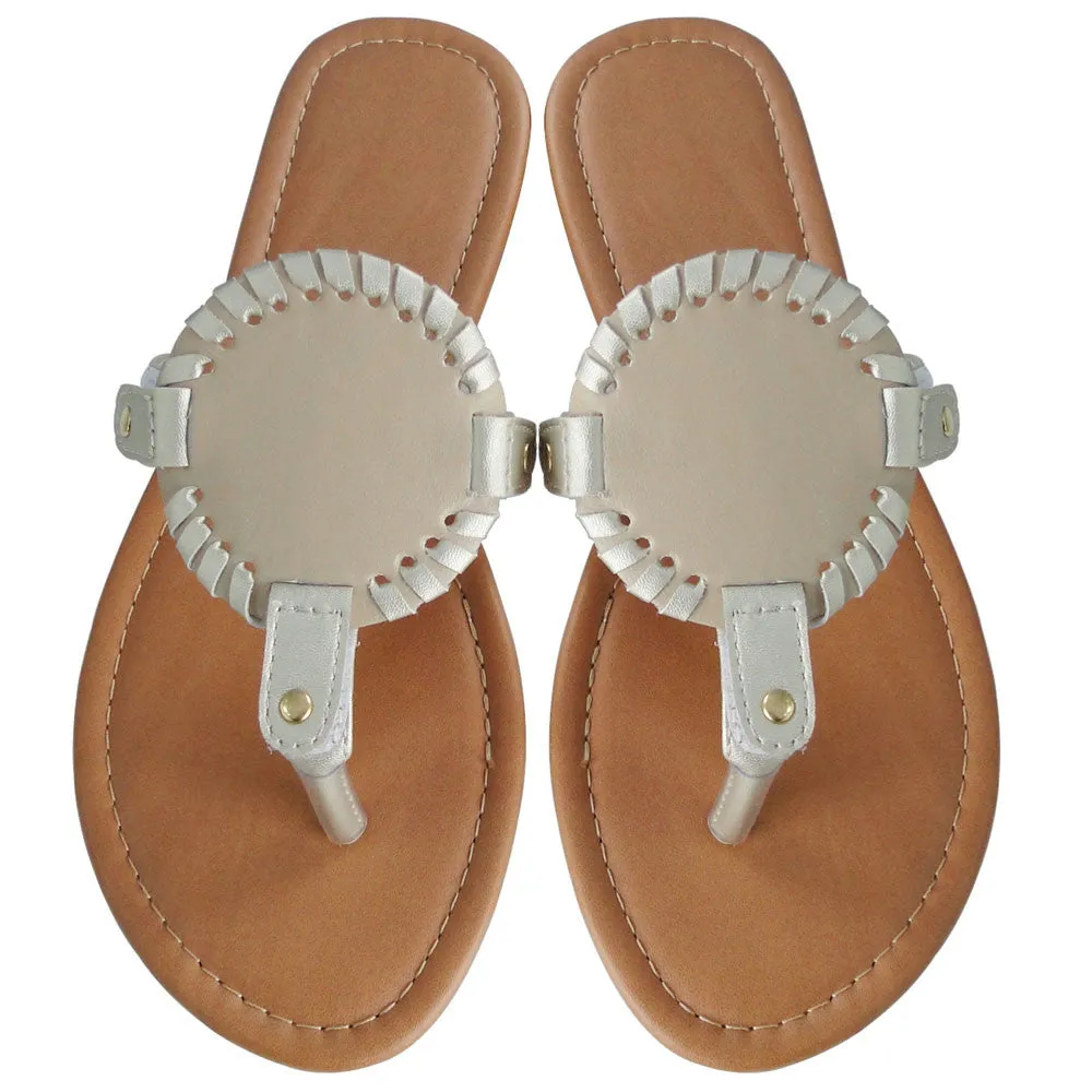 Sandals - Medallion - HTV