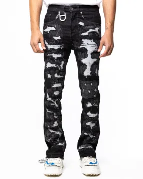 SCAB STACKED DENIM (BLACK GRANITE)
