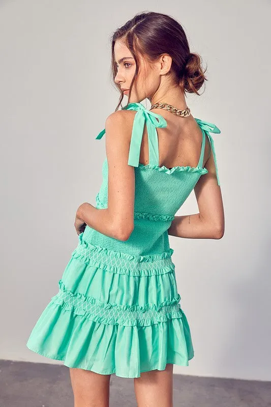 Smoked Tiered Dresss