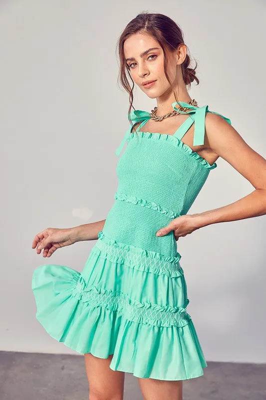 Smoked Tiered Dresss