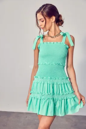 Smoked Tiered Dresss