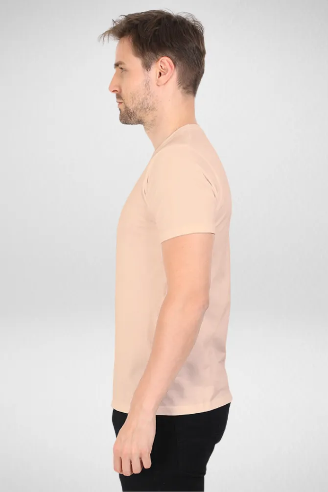 Soft Peach T-shirt for men
