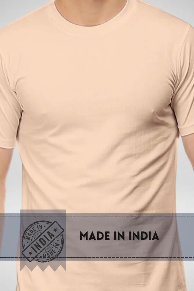 Soft Peach T-shirt for men