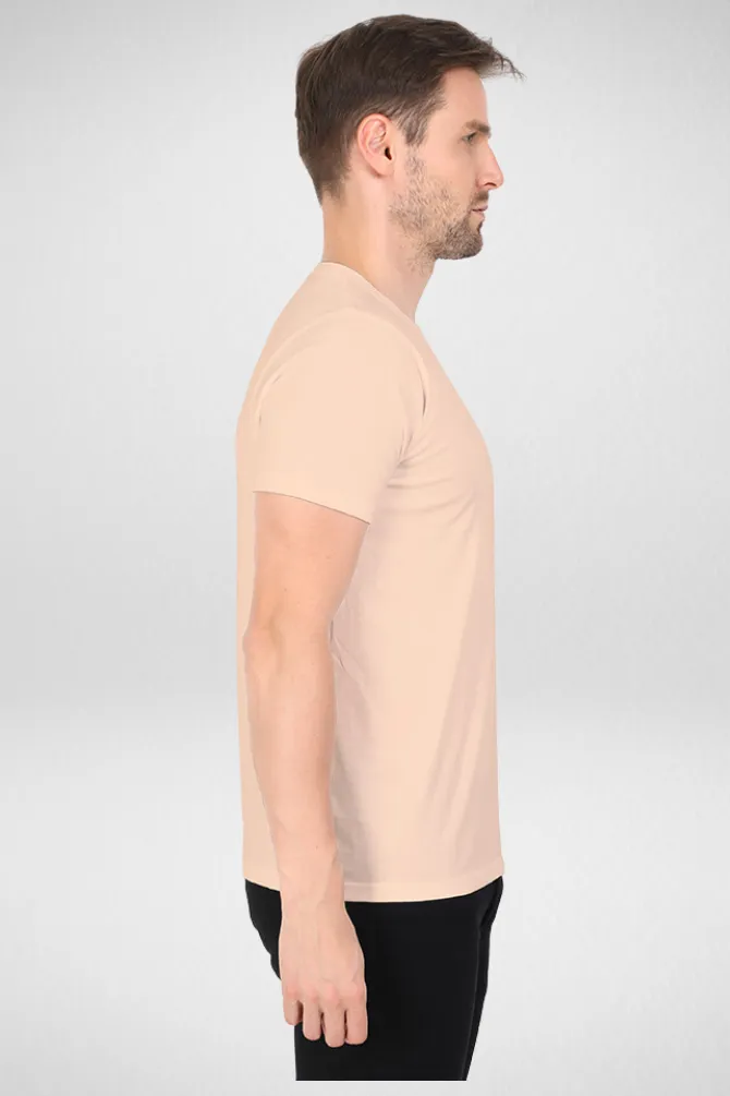 Soft Peach T-shirt for men