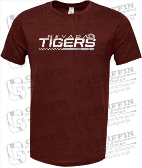 Soft-Tek Short Sleeve T-Shirt - Nevada Tigers 22-E
