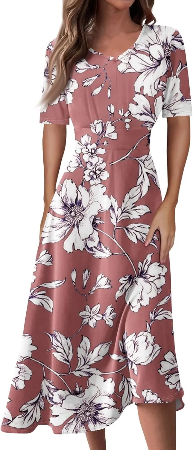 Spring Dresses for Women 2025 Casual Spring Summer Dresses for Women 2025 Casual Boho Dress