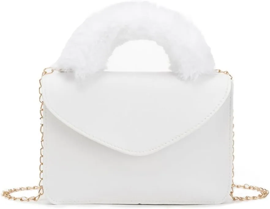 Stylish Square Bag with Trendy Chain Strap & Fashionable Handbag