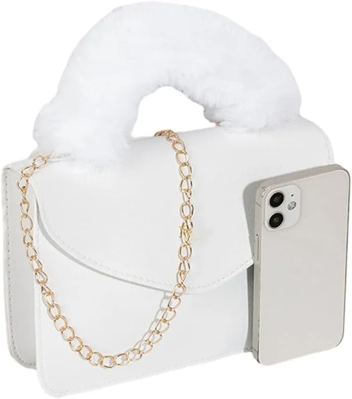 Stylish Square Bag with Trendy Chain Strap & Fashionable Handbag