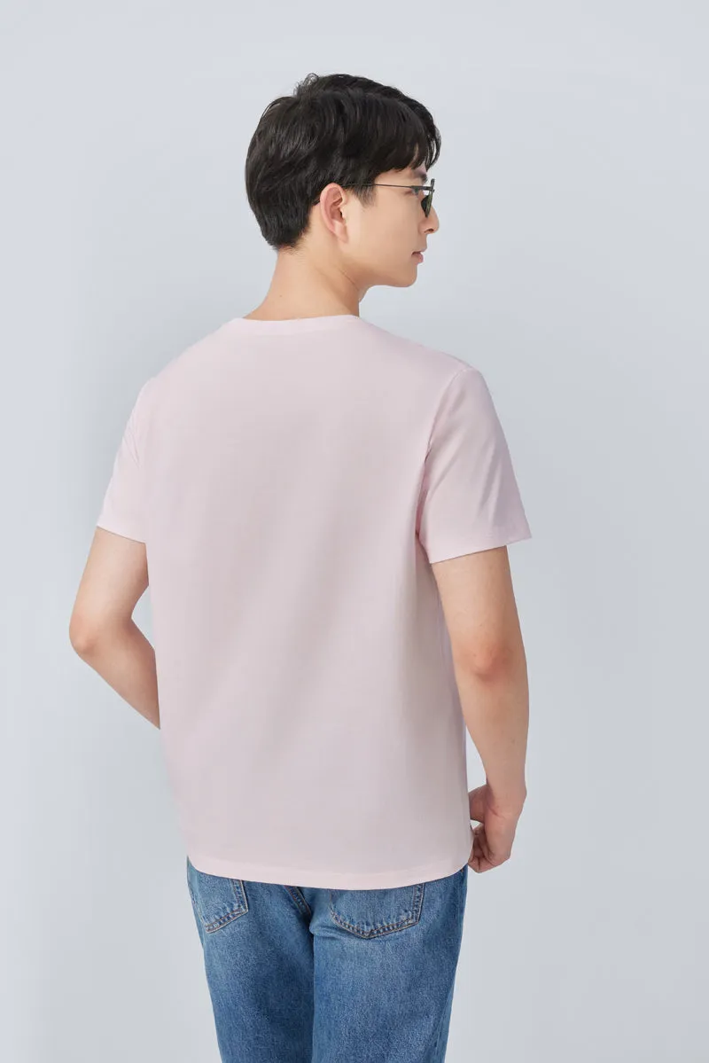 Super Soft Crew Neck T-Shirt | Pink P670UZ