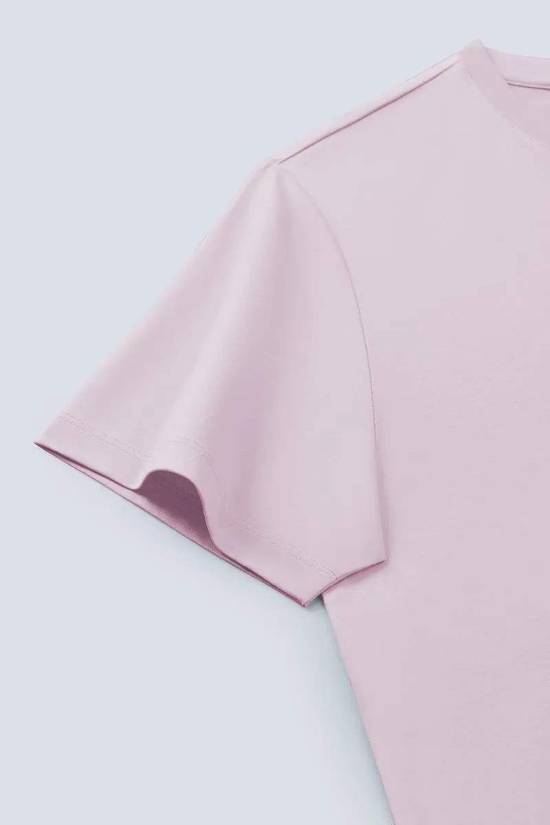 Super Soft Crew Neck T-Shirt | Pink P670UZ