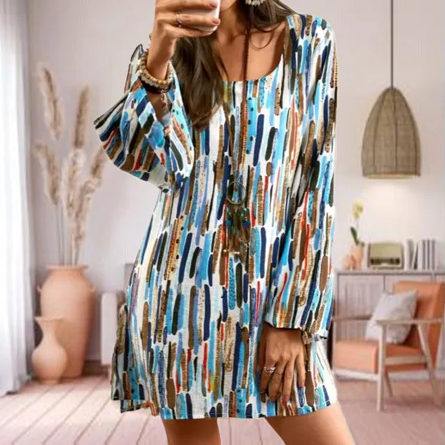 TastyHottie - Colorful Print Casual Dress