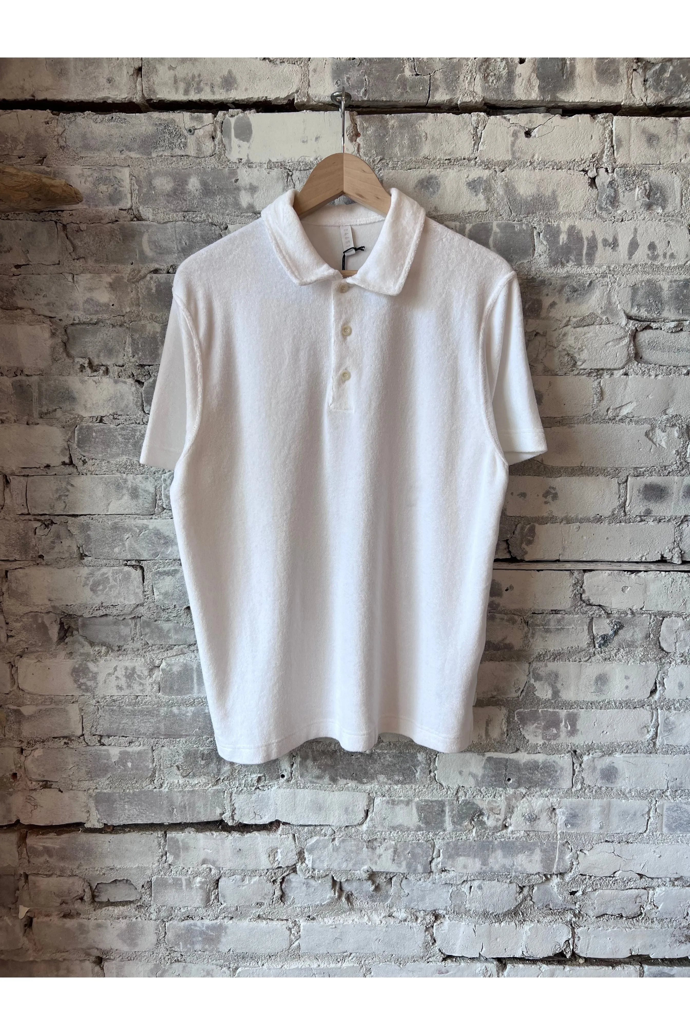 Terry Polo - White