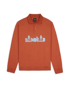 Thinking Game Polo - Burnt Orange