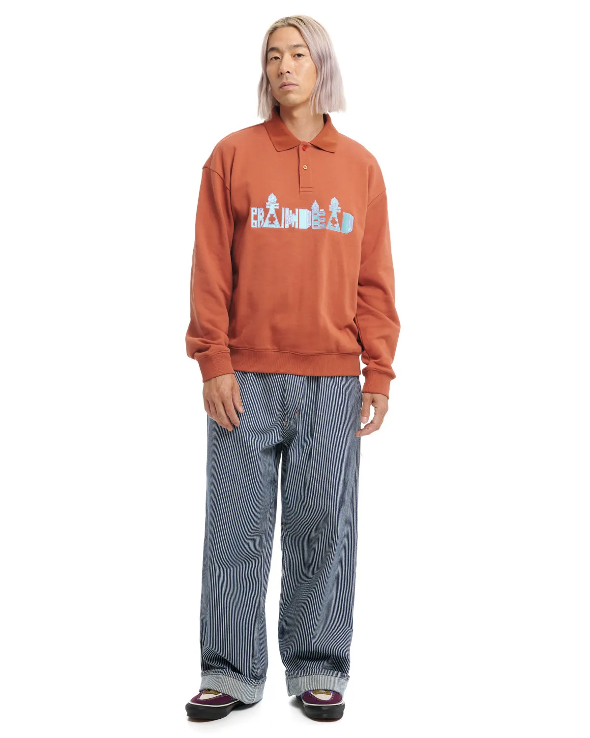 Thinking Game Polo - Burnt Orange