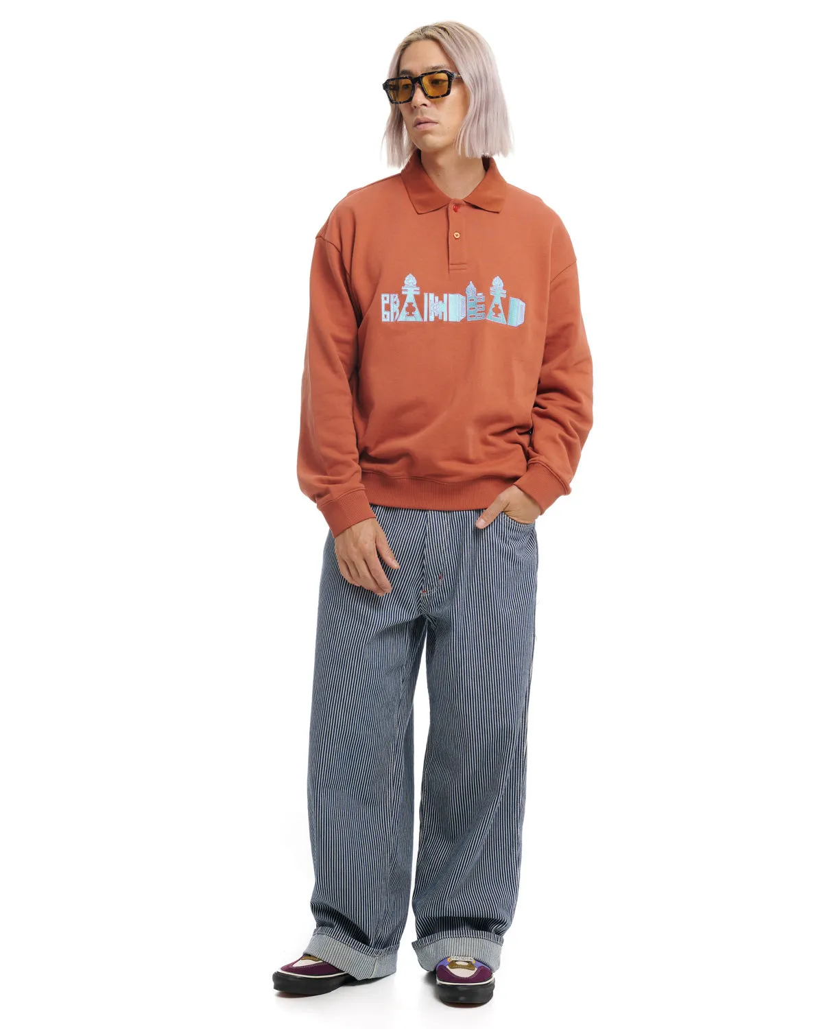 Thinking Game Polo - Burnt Orange