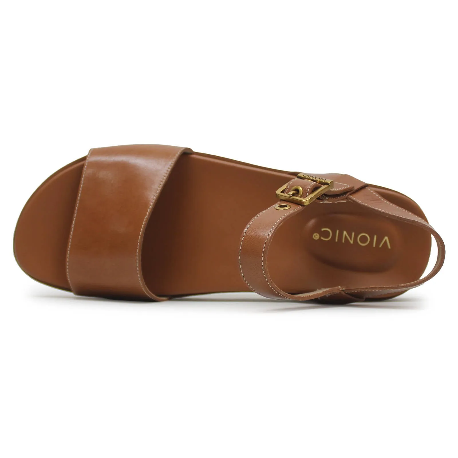 Vionic Jamie Leather Women's Slingback Sandals